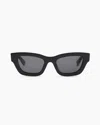 Quince Women's Jackie Polarized Acetate Sunglasses In Black With Grey Lens