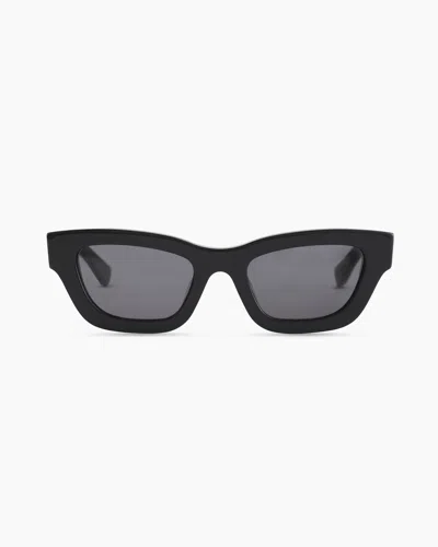 Quince Women's Jackie Polarized Acetate Sunglasses In Black With Grey Lens