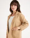 Quince Women's Knit Blazer In Camel