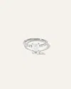 Quince Women's Lab Grown Diamond Emerald Petite Pave Engagement Ring In White Gold