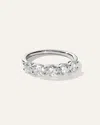 Quince Women's Lab Grown Diamond Five Stone Band Rings In Platinum