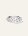 Quince Women's Lab Grown Diamond Five Stone Band Rings In Platinum