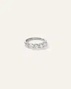 Quince Women's Lab Grown Diamond Five Stone Band Rings In White Gold