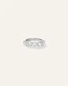 Quince Women's Lab Grown Diamond Five Stone Band Rings In White Gold
