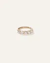 Quince Women's Lab Grown Diamond Five Stone Band Rings In Yellow Gold