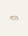 Quince Women's Lab Grown Diamond Five Stone Band Rings In Yellow Gold