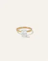 QUINCE WOMEN'S LAB GROWN DIAMOND OVAL COMFORT FIT ENGAGEMENT RING