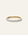 Quince Women's Lab Grown Diamond Pave Band Rings