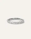 Quince Women's Lab Grown Diamond Pave Band Rings