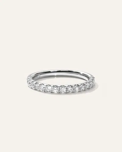 Quince Women's Lab Grown Diamond Pave Band Rings