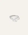 QUINCE WOMEN'S LAB GROWN DIAMOND ROUND COMFORT FIT ENGAGEMENT RING