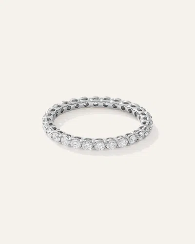 Quince Women's Lab Grown Diamond Round Eternity Band Rings In Platinum
