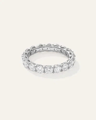Quince Women's Lab Grown Diamond Round Eternity Band Rings In Platinum