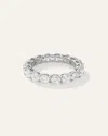Quince Women's Lab Grown Diamond Round Eternity Band Rings In Platinum