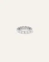 Quince Women's Lab Grown Diamond Round Eternity Band Rings In White Gold