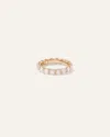 Quince Women's Lab Grown Diamond Round Eternity Band Rings In Yellow Gold