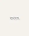 Quince Women's Lab Grown Diamond Round Seven Stone Band Rings In White Gold