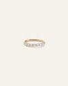 Quince Women's Lab Grown Diamond Round Seven Stone Band Rings In Yellow Gold