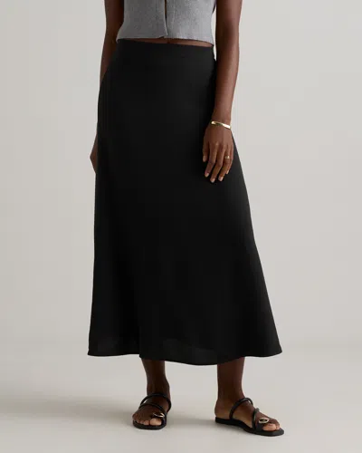 Quince Women's Lightweight Crepe Slip Skirt