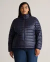 Quince Women's Lightweight Down Packable Puffer Jacket In Navy