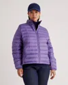 Quince Women's Lightweight Down Packable Puffer Jacket In Purple