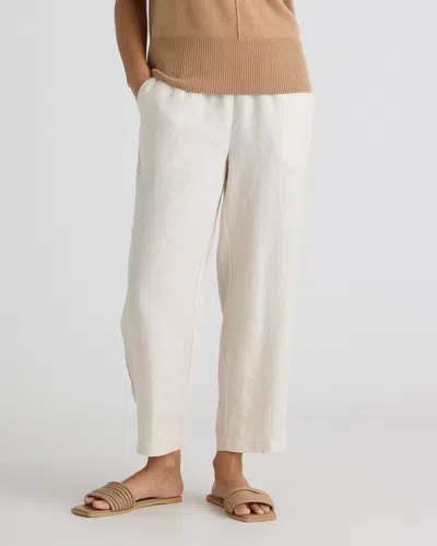 Quince Women's Linen Pants In Sand