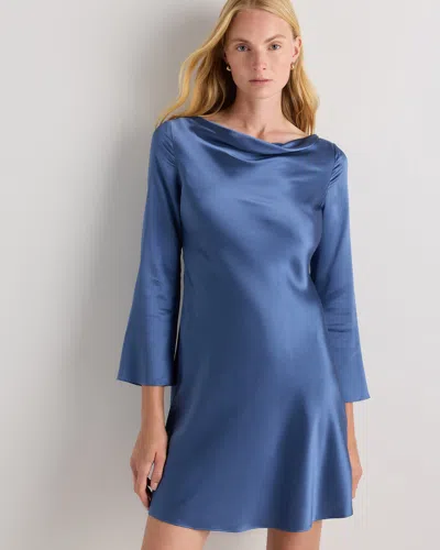 Quince Women's Long Sleeve Mini Dress
