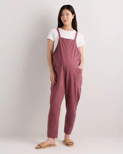 Quince Women's Maternity Overalls