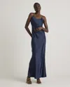 Quince Women's Maxi Slip Dress In Navy