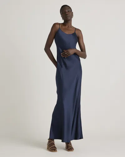 Quince Women's Maxi Slip Dress In Navy