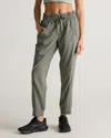 Quince Women's Micro Ripstop Mid-rise Jogger In Heritage Olive