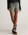 Quince Women's Micro Ripstop Mid-rise Short In Heritage Olive