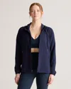 Quince Women's Micro Ripstop Packable Hike Jacket In Deep Navy