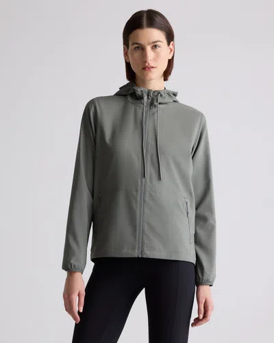 Quince Women's Micro Ripstop Packable Hike Jacket In Heritage Olive
