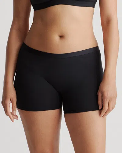 Quince Women's Micromodal Boyshort In Black
