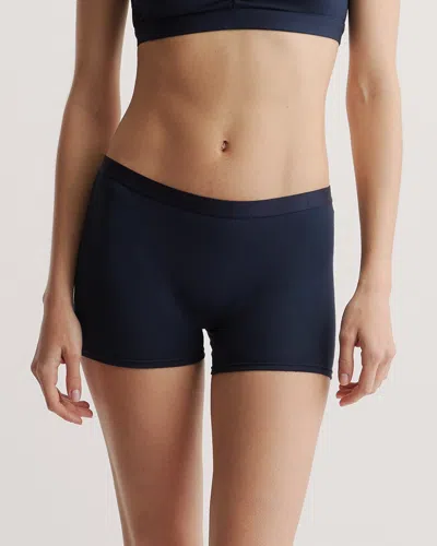 Quince Women's Micromodal Boyshort In Navy