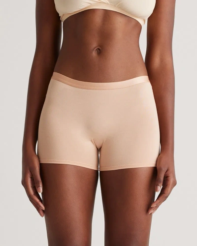 Quince Women's Micromodal Boyshort In Warm Sand
