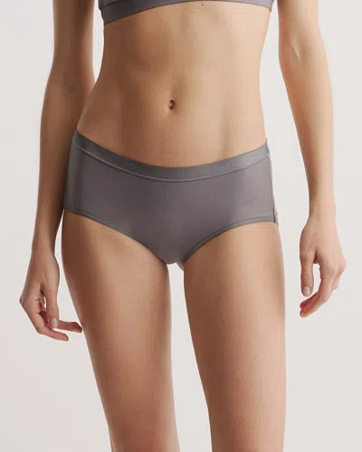 Quince Women's Micromodal Brief In Grey
