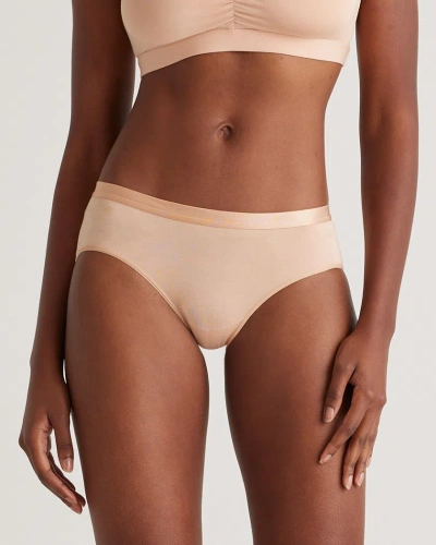 Quince Women's Micromodal Brief In Warm Sand
