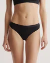 Quince Women's Micromodal Thong In Black