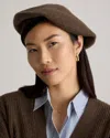 Quince Women's Mongolian Cashmere Beret In Brown