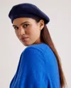 Quince Women's Mongolian Cashmere Beret In Navy