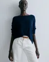 Quince Women's Mongolian Cashmere Boatneck Sweater