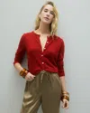 Quince Women's Mongolian Cashmere Cardigan Sweater