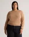 QUINCE WOMEN'S MONGOLIAN CASHMERE CREWNECK SWEATER