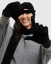 Quince Women's Mongolian Cashmere Gloves In Black