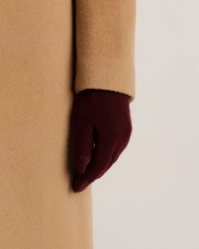 Quince Women's Mongolian Cashmere Gloves In Brown