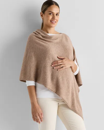 Quince Women's Mongolian Cashmere Nursing Shawl In Brown