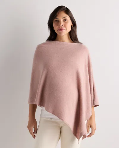 Quince Women's Mongolian Cashmere Nursing Shawl In Pink