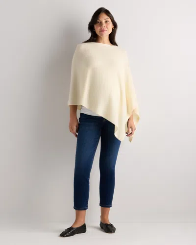 Quince Women's Mongolian Cashmere Nursing Shawl In Yellow